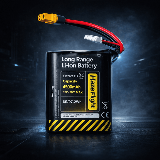 HazeFlight 6S1P battery