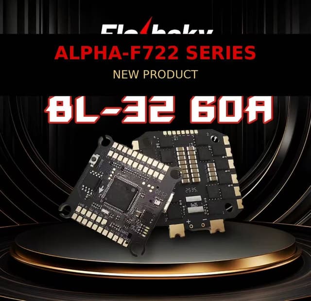 ALPHA F722 FET 3-8S 65A Electronic Speed Controller